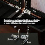 Besforu Pocket Knife Display Case for men collection holder 15-17 folding knife with Walnut Finish Two-Tier Knife organizer storage box with Real Glass Window Top (ebony veneer with draw)