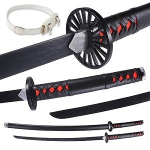 Katana Sword Kamado tanjiro Sword Carbon Steel Real Sword 40.5-Inchs Anime Samurai Sword