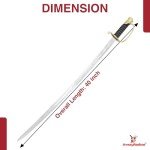 Armory Replicas™ - Commemorative Replica US Calvary Officer Saber - Forged Carbon Steel Decorative Collectible Engraved Civil War Sword w/Metal Scabbard