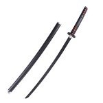 Katana Sword Kamado tanjiro Sword Carbon Steel Real Sword 40.5-Inchs Anime Samurai Sword