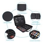 HERSENT Pocket Knife Display Case with 62 Slots