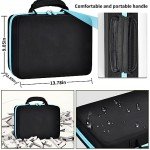 Knife Display Case for 45+ Pocket Knives, for Butterfly Knife Storage Bag, Folding Knives Organizer Holder Box, Knives Collection Protector for Survival, Tactical, Outdoor, Kitchen, EDC Mini Knife