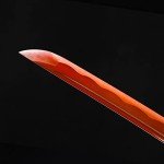 CHENGYING Katana Sword,Real 41 Inch 3.42 Pound Full Tang White Japanese Samurai Sword CY-2022ABUA-1,We Provide a Variety Katanas,Perfect for Gifts and Collections (3.Red Bat)