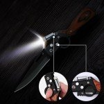 VESON-LON AK 47 Folding Pocket Knife with LED Light