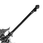 Sword Valley Shadowmourne - Legendary Two-Handed Axe - 110cm/43.31 Inches - Blade Carving Rune Symbols - Stainless Steel Blade - Cosplay Prop Anime Sword - Perfect Collectibles