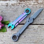 MADSMAUG Rainbow Utility Pocket Knife EDC Tool