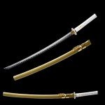 OYZ Katana Sword,Handmade 1060 High Carbon Steel Real Steel Samurai Swords,Mdemon Slayer Sword,Real Katana Samurai Swords Full Tang for Home Protection Collection and Gift