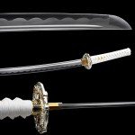 OYZ Katana Sword,Handmade 1060 High Carbon Steel Real Steel Samurai Swords,Mdemon Slayer Sword,Real Katana Samurai Swords Full Tang for Home Protection Collection and Gift
