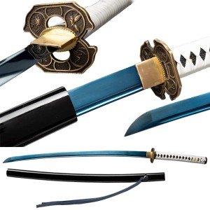 LSWYBJ Full Tang Katana Sword Sharp Real Samurai Swords Handmade Anime Sword 41inch