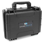 CASEMATIX 56 Folding Knife Case - Waterproof Pocket Knife Holder and Knife Box Organizer Fits 56 Folding Knives, Swiss Army Knives & More Up To 5.5" Folded in Lockable Knife Storage Case