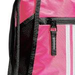 adidas Alliance Sackpack, Drawstring, Lightweight Small Gym Bag for Women, Soccer Backpack, Team Shock Pink, One Size