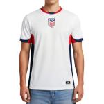 Icon Sports Official US Men's National Soccer Team Game Day Shirt - Unisex Adult - USA82PF White XL