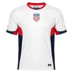 Icon Sports Official US Men's National Soccer Team Game Day Shirt - Unisex Adult - USA82PF White XL