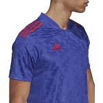 adidas Men's Condivo 21 Jersey, Semi Night Flash/Scarlet, Large