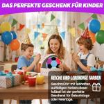 KUYOTQ Soft Fabric Indoor Size 4 Soccer Ball, Kids Youth Training Practice Ball, Lightweight Cloth Soccer Ball for Toddlers, Beginners, Living Room Bedroom Play