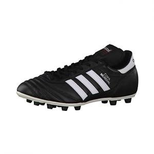 adidas mens Copa Mundial Soccer Shoe, Black/White/Black, 10 Women 9 Men US