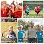 Alissl Soccer Necklace for Men, Women, Teens - Solid Stainless Steel Wheat Chain with Gift Box Sports Accessories Trendy Team Fan Soccer Lover Gifts for Son Daughter Grandson Nephew Granddaughter