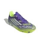 Adidas Unisex-Adult F50 League Firm Ground, Purple Rush/White/Lucid Lemon, 8
