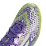 Adidas Unisex-Adult F50 League Firm Ground, Purple Rush/White/Lucid Lemon, 8