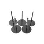 Jupiyas Sports Field Layout System Soccer Layout Kit Suitable for Soccer, Baseball, Football, and Other Sports Field Marking Kits. Constructed from Sturdy Iron with Layout Lines Included (20pcs)