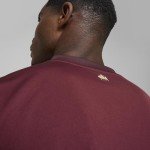 Men’s Manchester City FC 2024/25 Replica Third Soccer Jersey - Burgundy - Size: M