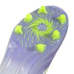 Adidas Women's F50 Spark Fusion League Firm Ground/Artificial Ground, Violet Tone/Lucid Lemon/Purple Rush, 8.5