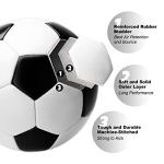 Innotoys Soccer Ball Size 5 with Pump - Single, 2 Pack or 3 Pack - Official Size and Weight - Safe Soft Cover and Long-Lasting Performance - Classic Indoor Outdoor Soccer for Adults