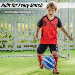 Vizari Odyssey Soccer Ball | Durable and Firm Youth Soccer Ball | Junior Soccer Ball with Premium TPU Casing | Outdoor Soccer Ball for Boys & Girls (Pack of 1, 6 & 12)