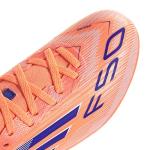 Adidas Unisex-Kids F50 League Mid Top Firm Ground/Multi Ground, Beam Orange/Lucid Blue/White, 2