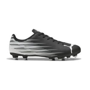 Puma Men's ATTACANTO Firm, Artificial Ground Soccer Cleat, Puma Black-Puma White, 14