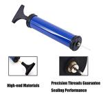 HDNNC Portable Ball Pump, Air Pump, Hand Pump Inflator Kit with 4 Needles 2 Nozzle 1 Extension Hose for Basketball Football Volleyball Soccer - Blue