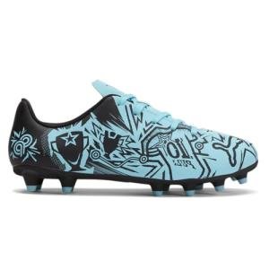 Puma Unisex-Child Tacto Christian Pulisic Firm, Artificial Ground Soccer Cleats, Hero Blue-Black, Big Kid 3