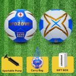 OFOZOVEY Soccer Ball Size 5 for Youth and Adults,Official Size PU Soccer Balls for Training,Soft Touch,Classic Indoor Outdoor Soccer Ball with 1 Pump 1 Net Bag and 1 Needle,Ideal Gift for Youth Adult.