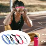 5 Pcs Soccer Headband for Girls Adjustable Football Hairband Non-Slip Soccer Headband for Girl Sport, Soccer Team Headbands Soccer Hair Bands Sports Headbands(White,Black,Rose Red,Blue,Light Blue)