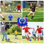 OFOZOVEY Soccer Ball Size 5 for Youth and Adults,Official Size PU Soccer Balls for Training,Soft Touch,Classic Indoor Outdoor Soccer Ball with 1 Pump 1 Net Bag and 1 Needle,Ideal Gift for Youth Adult.