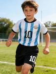 WISHOME Boys Soccer Jersey Blue #10 Kids & Youth Sports Fan Jerseys Football Training Clothes for 4-14 Years