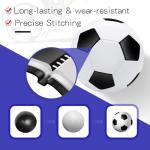Zantrech 6 Pack Soccer Balls with Pump Needle, Size 3 Soccer Training Ball Practice for Kids,Youth and Adults, Soccer Ball Bulk