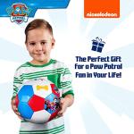 PAW Patrol Kids Soccer Ball Size 3, Marshall, Skye, Everest, and Chase Officially Licensed Futbol for Boys and Girls Soccer Players, White