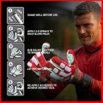 EAGLES Football Glove Grip Spray, Restores Stickiness to Your Gloves - Goalkeeper Glove Grip Spray - Goalie Accessories Boosts Stickiness and Performance of Soccer Goalie Gloves