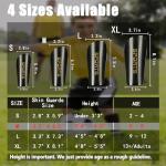 Soccer Shin Guards Toddler and Kids - Shin Pads Set with Shin Sleeves and Long Soccer Socks for Age 3-5, 4-6, 5-7, 6-8, 8-10,10-16 Teens Boys and Girls - Lightweight Football Equipment (M, Black)