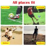 AYANICA Soccer Ball Size 3,4,5 Soft PU for Practice Training Gift Boys Girls Come with Pump and Needle