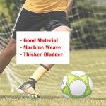 AYANICA Soccer Ball Size 3,4,5 Soft PU for Practice Training Gift Boys Girls Come with Pump and Needle