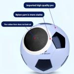 NiuXTool Classic Black & White Soccer Ball with Pump - Machine Stitched PU Leather - Durable Training & Match Ball - Sizes 3, 4, & 5 for Kids & Adults (Black + White, 4)