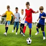 NiuXTool Classic Black & White Soccer Ball with Pump - Machine Stitched PU Leather - Durable Training & Match Ball - Sizes 3, 4, & 5 for Kids & Adults (Black + White, 4)