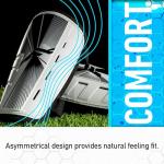 Franklin Sports Soccer Shin Guards for Youth + Adults - Superlight for Men, Women + Kids - (2) Shin Guard Set for Boys + Girls - Medium