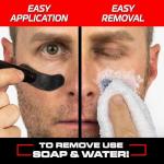 GoSports Anti Glare Eye Black Sports Stick for Football, Baseball, Softball & More - 2 Pack Under Eye Sports Paint Sticks