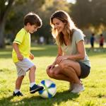 Aoneky Size 3 Soccer Ball for Kids with Pump - Eco-Friendly & Durable PVC Leather, Holds Air Well for Ages 5-8, Perfect for Outdoor Games & Recreational Play