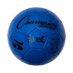 Champion Sports Extreme Series Soccer Ball, Regulation Size 5 - Collegiate, Professional, and League Standard Kick Balls - All Weather, Soft Touch, Maximum Air Retention - for Adults, Teenagers, Blue