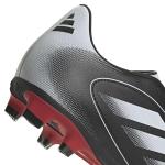 Adidas Unisex-Adult Goletto IX Firm Ground/Multi Ground Soccer, Black/White/Better Scarlet, 11