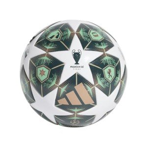adidas UCL League Ball - Seamless Surface, FIFA Approved, Professional Training and Match Ball, Sizes 4-5 (White/Shadow Green/Solar Slime, 5)